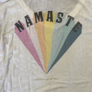 Spiritual Gangster long sleeve v-neck light sweatshirt l, women’s small